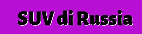 SUV di Russia