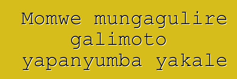 Momwe mungagulire galimoto yapanyumba yakale