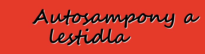 Autošampony a leštidla