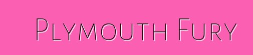 Plymouth Fury