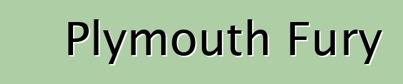 Plymouth Fury