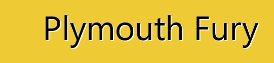 Plymouth Fury