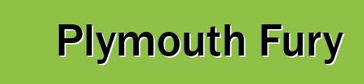 Plymouth Fury