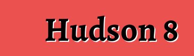 Hudson 8