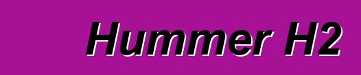 Hummer H2