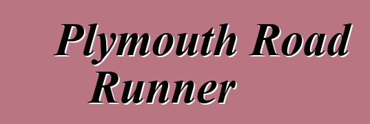 Plymouth Road Runner