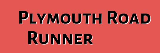 Plymouth Road Runner