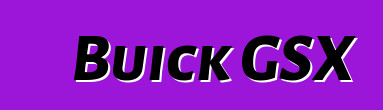 Buick GSX