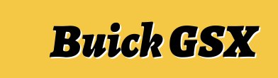 Buick GSX