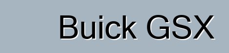 Buick GSX