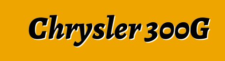 Chrysler 300G