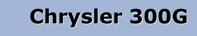 Chrysler 300G