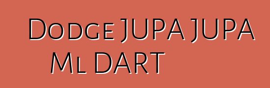 Dodge JUPA JUPA Ml DART