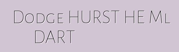 Dodge HURST HE Ml DART