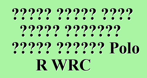 أعلنت فولكس فاجن أسعار الإصدار الخاص لبطولة Polo R WRC