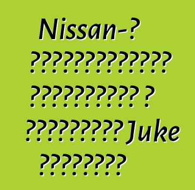 Nissan-ը եվրոպացիներին առաջարկում է սպորտային Juke տարբերակ