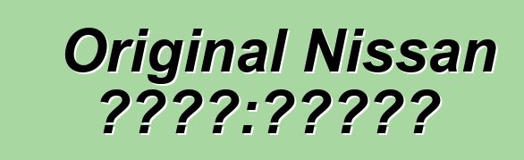 Original Nissan 注意事項：評論和特性