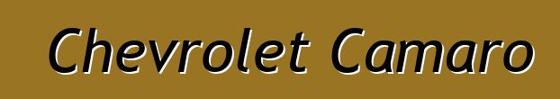 Chevrolet Camaro