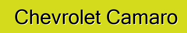 Chevrolet Camaro