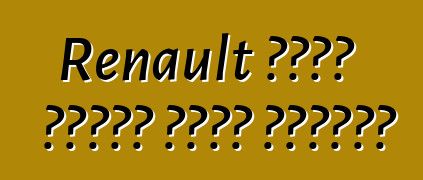 Renault ሳንድሮ ስቴድዌይ መኪና። ግምገማዎች