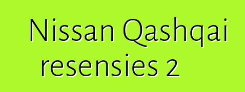 Nissan Qashqai resensies 2