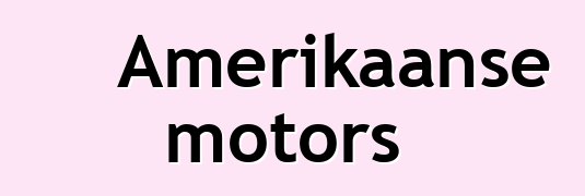 Amerikaanse motors