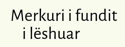 Merkuri i fundit i lëshuar