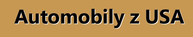 Automobily z USA
