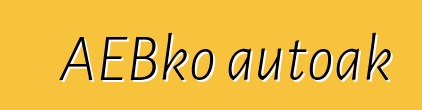 AEBko autoak