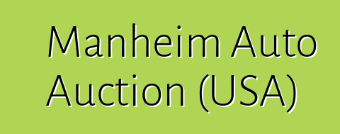 Manheim Auto Auction (USA)