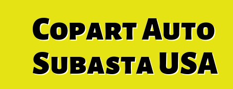 Copart Auto Subasta USA