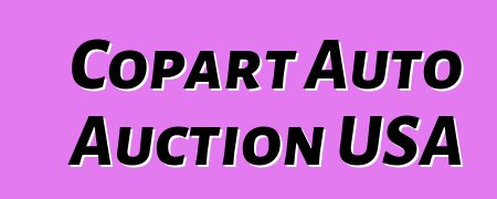 Copart Auto Auction USA